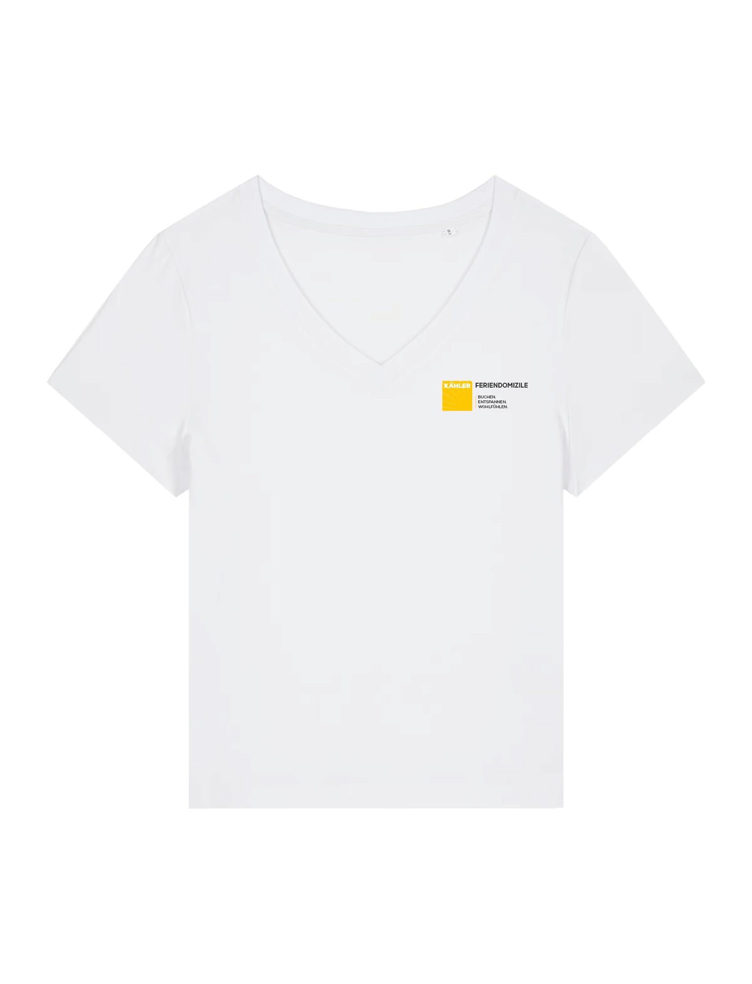 Damen-V-Shirt - Feriendomizile